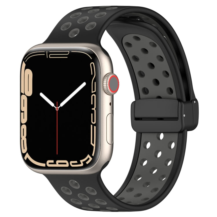 Magnetic Buckle Silicone Watch Band, For Apple Watch 8 41mm, For Apple Watch 8 45mm, For Apple Watch Ultra 2 49mm