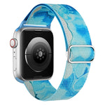 Painted Pattern Nylon Replacement Watch Band, For Apple Watch 42mm, For Apple Watch 38mm