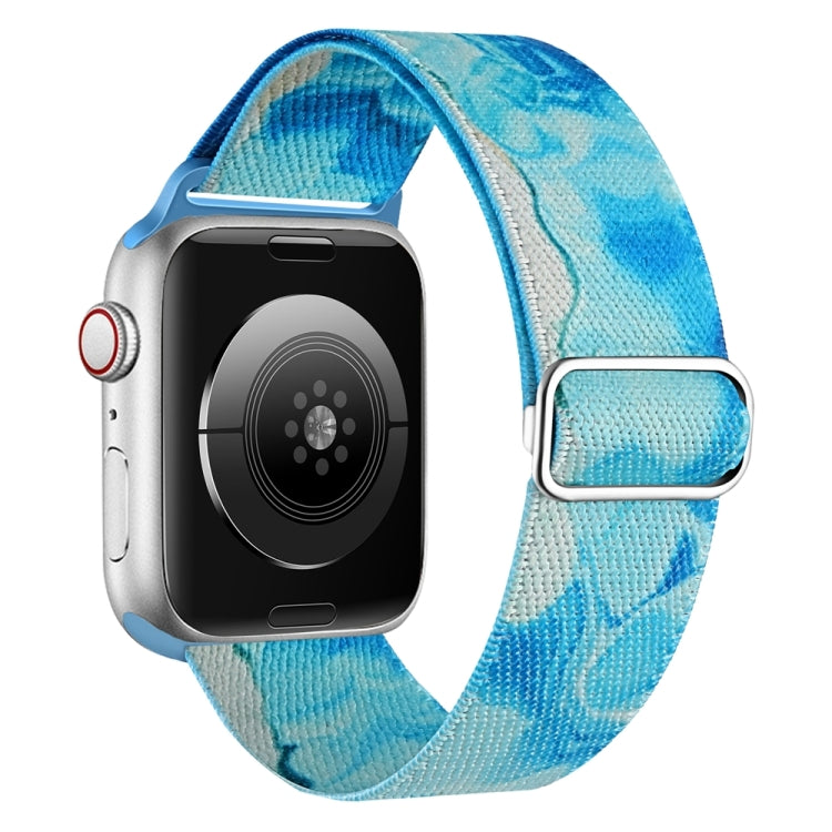 Painted Pattern Nylon Replacement Watch Band, For Apple Watch 42mm, For Apple Watch 38mm