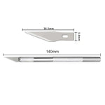 6 in 1 Aluminum Alloy DIY Carving Tool Handmade Pen Knife