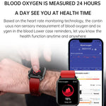 ET540 1.91 inch IP67 Waterproof Silicone Band Smart Watch, Support ECG / Non-invasive Blood Glucose Measurement, ET540 (Blue), ET540 (Red)