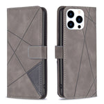 Magnetic Buckle Rhombus Texture Leather Phone Case, For iPhone 18 Pro/17 Pro, For iPhone 18 Pro Max/17 Pro Max, For iPhone 17, For iPhone 17 Air, For iPhone 16 Pro Max, For iPhone 16 Pro, For iPhone 16 Plus, For iPhone 16