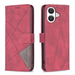 Magnetic Buckle Rhombus Texture Leather Phone Case, For iPhone 18 Pro/17 Pro, For iPhone 18 Pro Max/17 Pro Max, For iPhone 17, For iPhone 17 Air, For iPhone 16 Pro Max, For iPhone 16 Pro, For iPhone 16 Plus, For iPhone 16
