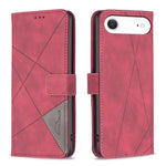Magnetic Buckle Rhombus Texture Leather Phone Case, For iPhone 18 Pro/17 Pro, For iPhone 18 Pro Max/17 Pro Max, For iPhone 17, For iPhone 17 Air, For iPhone 16 Pro Max, For iPhone 16 Pro, For iPhone 16 Plus, For iPhone 16
