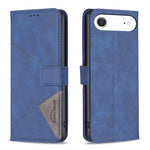 Magnetic Buckle Rhombus Texture Leather Phone Case, For iPhone 18 Pro/17 Pro, For iPhone 18 Pro Max/17 Pro Max, For iPhone 17, For iPhone 17 Air, For iPhone 16 Pro Max, For iPhone 16 Pro, For iPhone 16 Plus, For iPhone 16