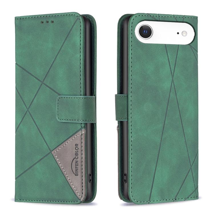 Magnetic Buckle Rhombus Texture Leather Phone Case, For iPhone 18 Pro/17 Pro, For iPhone 18 Pro Max/17 Pro Max, For iPhone 17, For iPhone 17 Air, For iPhone 16 Pro Max, For iPhone 16 Pro, For iPhone 16 Plus, For iPhone 16