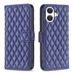 Diamond Lattice Wallet Flip Leather Phone Case, For iPhone 17e / 16e, For iPhone 17 Pro Max, For iPhone 17 Pro, For iPhone 17, For iPhone Air, For iPhone 16 Pro Max, For iPhone 16 Pro, For iPhone 16 Plus