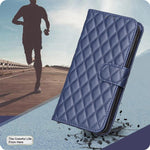 Diamond Lattice Wallet Flip Leather Phone Case, For iPhone 17e / 16e, For iPhone 17 Pro Max, For iPhone 17 Pro, For iPhone 17, For iPhone Air, For iPhone 16 Pro Max, For iPhone 16 Pro, For iPhone 16 Plus
