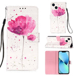 3D Painting Horizontal Flip Leather Phone Case, For iPhone 16 Pro, For iPhone 16 Plus, For iPhone 16, For iPhone 15 Pro Max, For iPhone 15 Pro, For iPhone 15 Plus