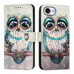 3D Painting Horizontal Flip Leather Phone Case, For iPhone 17e / 16e, For iPhone 17 Pro Max, For iPhone 17 Pro, For iPhone 17, For iPhone Air, For iPhone 16 Pro Max