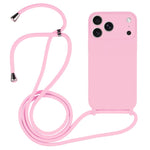 Crossbody Lanyard Liquid Silicone Case, For iPhone 17 Pro Max, For iPhone 17 Pro, For iPhone 17, For iPhone Air