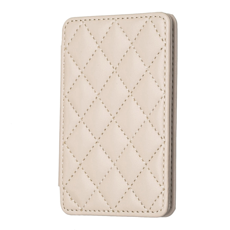 BFK05 Rhombus Pattern Card Bag Mobile Phone Back Sticker