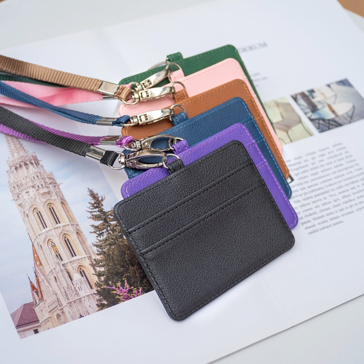 BFK14 Horizontal ID Card Bag with Lanyard