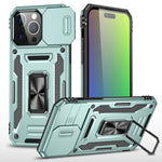Armor PC + TPU Camera Shield Phone Case, For iPhone 17e / 16e, For iPhone 17 Pro Max, For iPhone 17 Pro, For iPhone 17, For iPhone Air, For iPhone 16 Pro Max