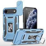Armor PC + TPU Camera Shield Phone Case, For iPhone 17e / 16e, For iPhone 17 Pro Max, For iPhone 17 Pro, For iPhone 17, For iPhone Air, For iPhone 16 Pro Max