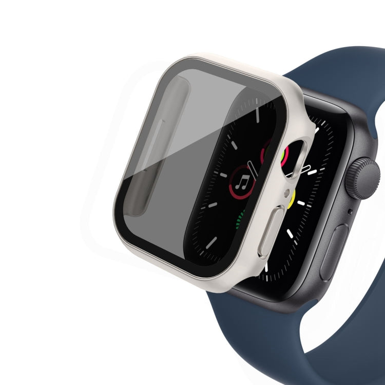 Frosted PC + Anti-spy Tempered Film Integrated Watch Protective Case, For Apple Watch Ultra 4 / 3 / 2 / 1 49mm, For Apple Watch SE 2025 / 2023 / 2022 44mm, For Apple Watch SE 2025 / 2023 / 2022 40mm, For Apple Watch 9 / 8 45mm, For Apple Watch 9 / 8 41...