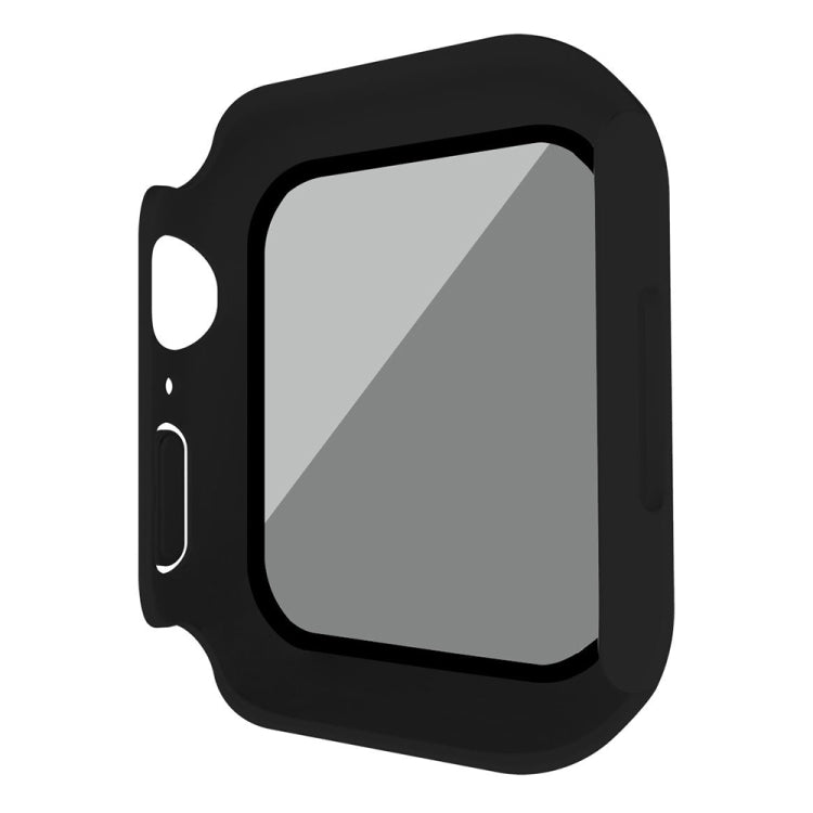 Frosted PC + Anti-spy Tempered Film Integrated Watch Protective Case, For Apple Watch Ultra 4 / 3 / 2 / 1 49mm, For Apple Watch SE 2025 / 2023 / 2022 44mm, For Apple Watch SE 2025 / 2023 / 2022 40mm, For Apple Watch 9 / 8 45mm, For Apple Watch 9 / 8 41...