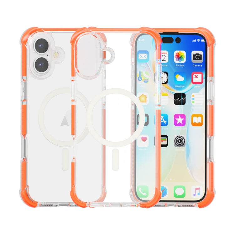Acrylic Magsafe Magnetic Shockproof Phone Case, For iPhone 16 Pro Max, For iPhone 16 Pro, For iPhone 16 Plus, For iPhone 16, For iPhone 15 Pro Max