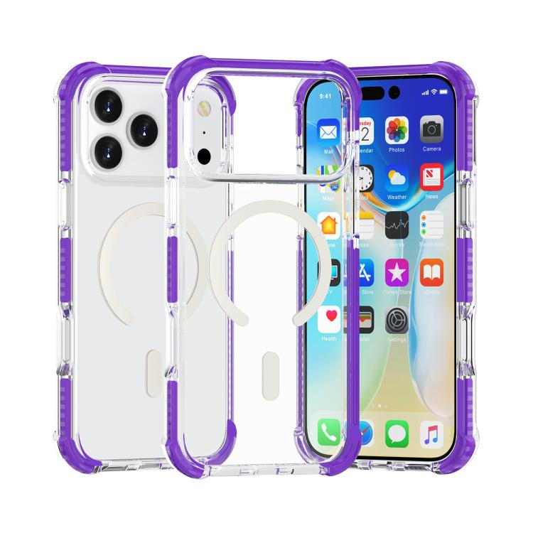 Acrylic Magsafe Magnetic Shockproof Phone Case, For iPhone 17e / 16e, For iPhone 17 Pro Max, For iPhone 17 Pro, For iPhone 17, For iPhone Air