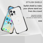 Acrylic Magsafe Magnetic Shockproof Phone Case, For iPhone 16 Pro Max, For iPhone 16 Pro, For iPhone 16 Plus, For iPhone 16, For iPhone 15 Pro Max
