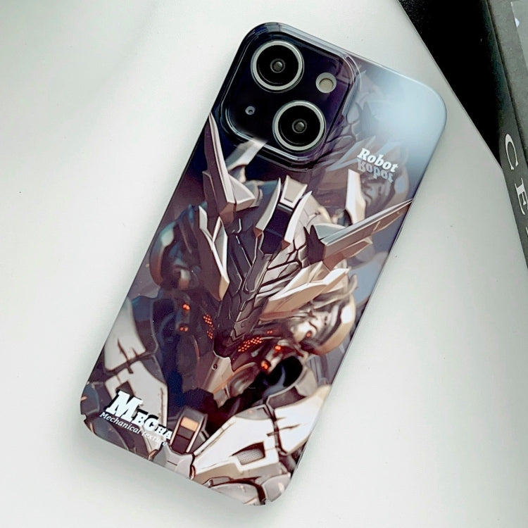 Painted Pattern Precise Hole PC Phone Case, For iPhone 14
