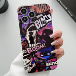 Painted Pattern Precise Hole PC Phone Case, For iPhone 14 Pro