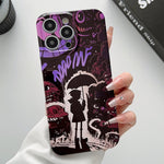 Painted Pattern Precise Hole PC Phone Case, For iPhone 14 Pro