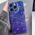 Painted Pattern Precise Hole PC Phone Case, For iPhone 13 Pro Max