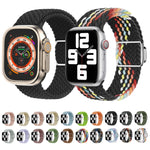 Nylon Loop Magnetic Buckle Watch Band, For Apple Watch Series 6 40mm, For Apple Watch Series 6 44mm