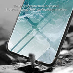 Marble Pattern Glass Protective Phone Case, For iPhone 17 Pro Max, For iPhone 17 Pro, For iPhone 17, For iPhone Air, For iPhone 15 Pro Max, For iPhone 15 Pro