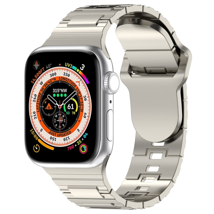 Square Buckle Armor Style Silicone Watch Band, For Apple Watch SE 44mm, For Apple Watch 6 40mm, For Apple Watch 6 44mm