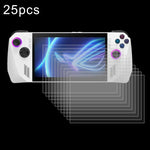 25pcs 9H 0.3mm Explosion-proof Tempered Glass Film, For ASUS Xbox Ally 7.0 inch 2025, For ASUS Rog Ally X 7.0, For ASUS ROG Ally