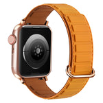 Reverse Buckle Magnetic Silicone Watch Band, For Apple Watch SE 44mm, For Apple Watch Series 6 40mm, For Apple Watch Series 6 44mm