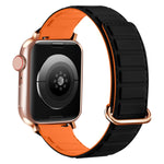 Reverse Buckle Magnetic Silicone Watch Band, For Apple Watch SE 44mm, For Apple Watch Series 6 40mm, For Apple Watch Series 6 44mm