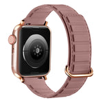 Reverse Buckle Magnetic Silicone Watch Band, For Apple Watch Series 2 42mm, For Apple Watch Series 2 38mm, For Apple Watch 42mm