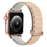 Reverse Buckle Magnetic Silicone Watch Band, For Apple Watch 38mm