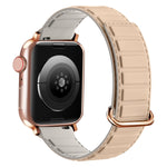 Reverse Buckle Magnetic Silicone Watch Band, For Apple Watch SE 2023 40mm, For Apple Watch Ultra 2 49mm, For Apple Watch Series 9 45mm