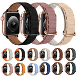 Reverse Buckle Magnetic Silicone Watch Band, For Apple Watch Series 10 46mm, For Apple Watch Series 10 42mm, For Apple Watch SE 2023 44mm