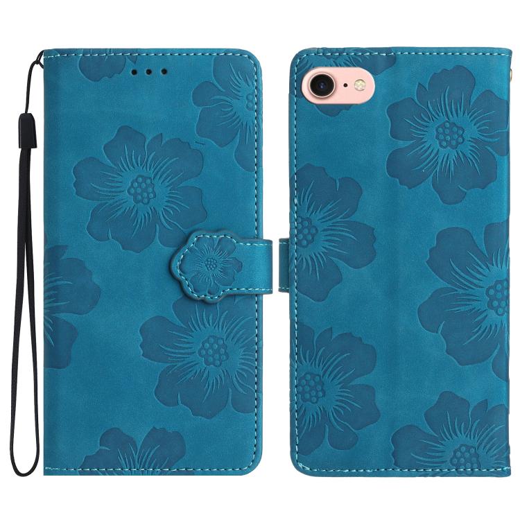 Flower Embossing Pattern Leather Phone Case, For iPhone 16e / 17e, For iPhone 17 Pro Max, For iPhone 17 Pro, For iPhone 17, For iPhone Air, For iPhone 16 Pro Max, For iPhone 16 Pro, For iPhone 16 Plus, For iPhone 16