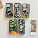Animal Pattern Oil Painting Series PC + TPU Phone Case, For iPhone 11 Pro