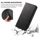 Magnetic Closure Leather Phone Case, For iPhone 15 Pro Max, For iPhone 15 Pro, For iPhone 15 Plus, For iPhone 15