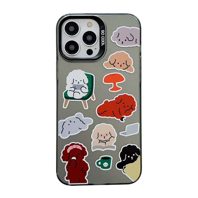 Cute Animal Pattern Series PC + TPU Phone Case, For iPhone 13 Pro, For iPhone 13, For iPhone 12, For iPhone 12 Pro Max