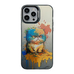 Cute Animal Pattern Series PC + TPU Phone Case, For iPhone 13 Pro, For iPhone 13, For iPhone 12, For iPhone 12 Pro Max
