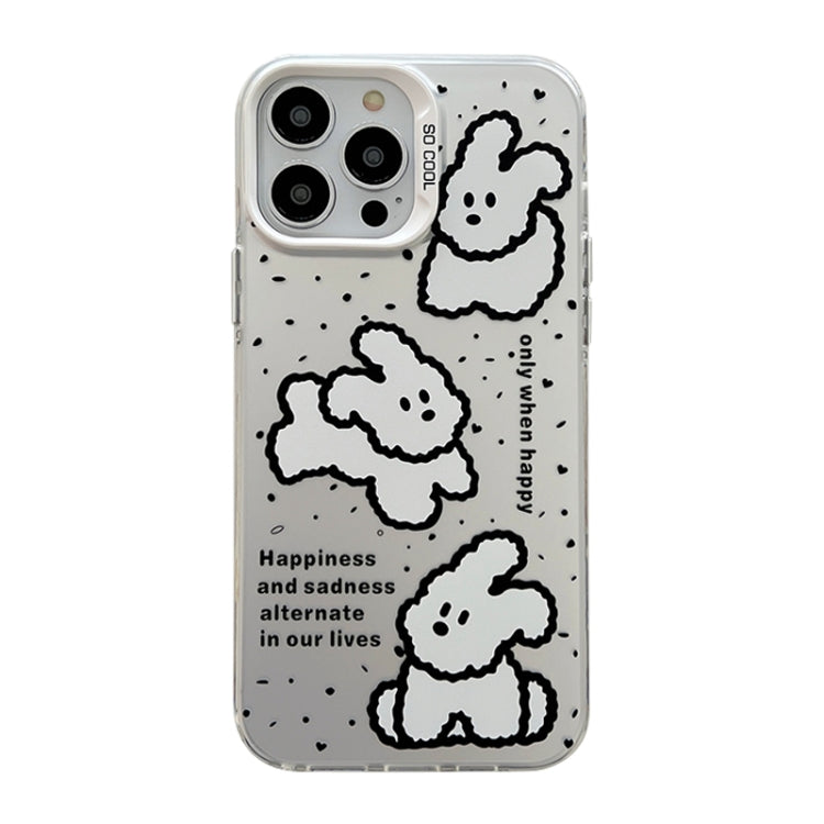 Cute Animal Pattern Series PC + TPU Phone Case, For iPhone 14 Pro Max, For iPhone 15 Plus, For iPhone 15, For iPhone 13 Pro Max