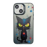 Cute Animal Pattern Series PC + TPU Phone Case, For iPhone 14 Pro Max, For iPhone 15 Plus, For iPhone 15, For iPhone 13 Pro Max