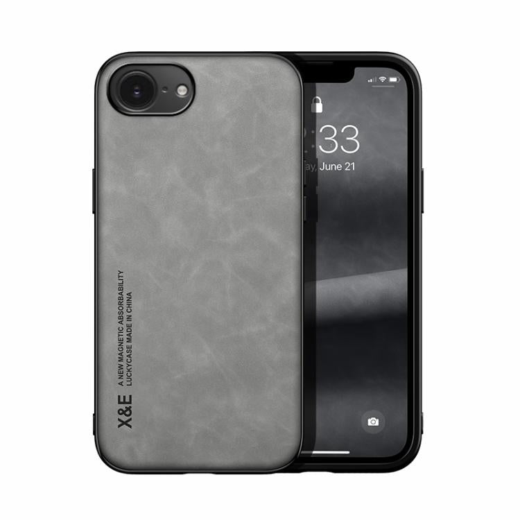 Skin Feel Magnetic Leather Back Phone Case, For iPhone 17e / 16e, For iPhone 17 Pro Max, For iPhone 17 Pro, For iPhone 17, For iPhone Air, For iPhone 16 Pro Max, For iPhone 16 Pro, For iPhone 15 Pro Max, iPhone 15 Pro, For iPhone 15 Plus, For iPhone 15...