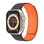 Magnetic Loop Silicone Watch Band, For Apple Watch Series 9 45mm, For Apple Watch Series 9 41mm, For Apple Watch Ultra 49mm