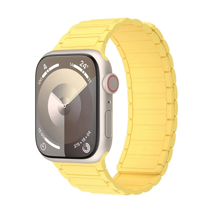 Magnetic Loop Silicone Watch Band, For Apple Watch Series 4 44mm, For Apple Watch Series 4 40mm, For Apple Watch Series 3 38mm