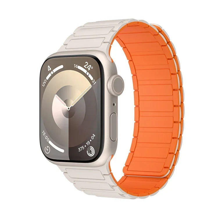 Magnetic Loop Silicone Watch Band, For Apple Watch Series 3 42mm, For Apple Watch Series 2 42mm, For Apple Watch Series 2 38mm