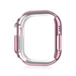 Double Row Diamond Hollow PC Watch Case, For Apple Watch Ultra 2 / Ultra 49mm